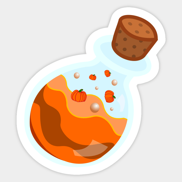 Pumpkin Spice Sticker by traditionation